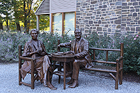 Click to enlarge photo of FDR and Eleanor.